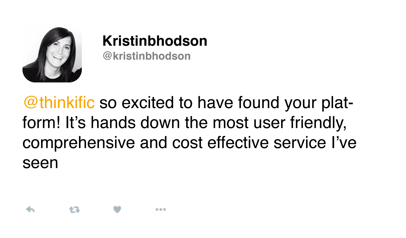 Twitter customer appreciation